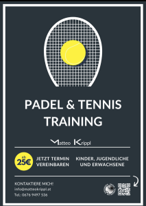 Padel und Tennis Training 