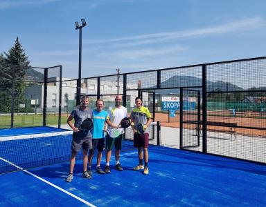 Padeltennisplatz ab 1. September bespielbar